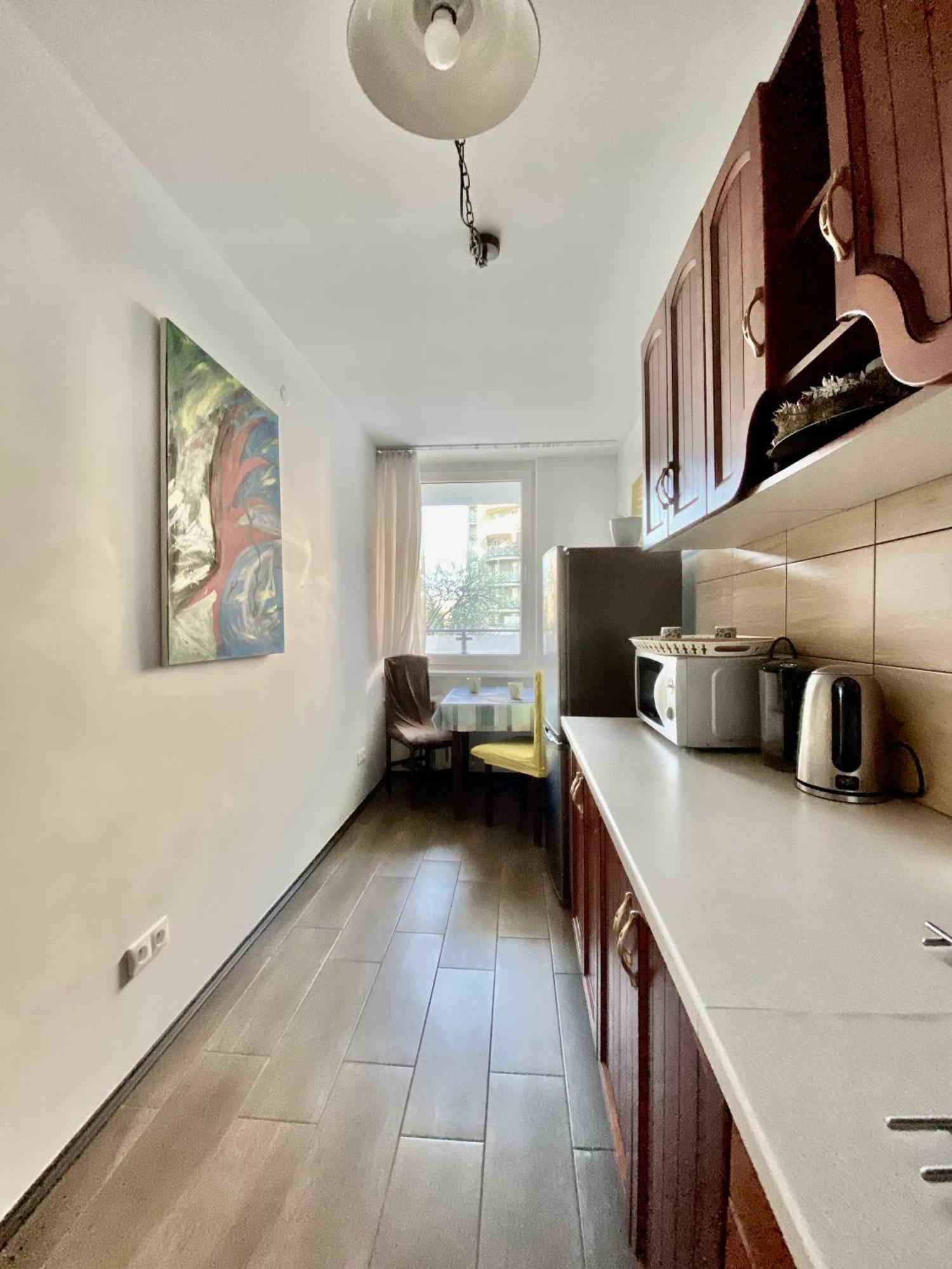 Apartament Noc Z Obrazem - Balkon - Warszawa Praga Eksteriør billede